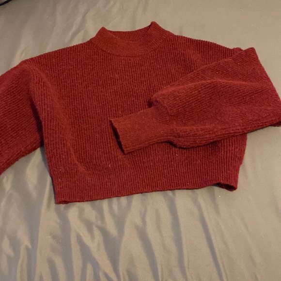 SHEIN thick cropped turtleneck sweater size M but fits Small - Picture 1 of 1
